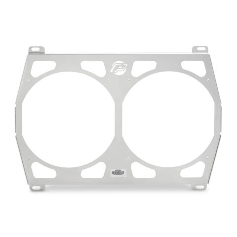 123 Series Fan Bracket; Dual Fan; Uses 12