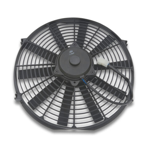 Electric Radiator Fan; High Performance Model w/Bowtie Logo; 14 Inch; 1650CFM