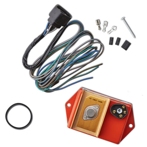 Orange MOPAR Ignition Box and Wire Harness Kit