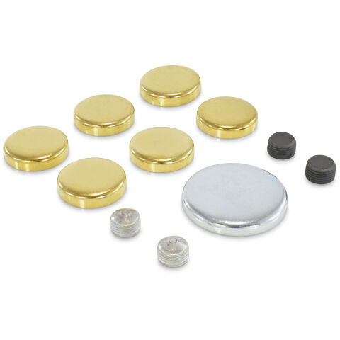 Brass Freeze Plug Kit; For Ford 351C/M-400 Engines; All Sizes Needed Included