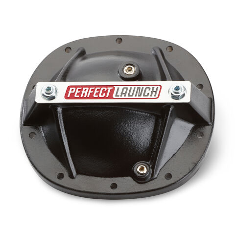 Differential Cover; 'Perfect Launch' Model; Fits GM 7.5; Aluminum; Black