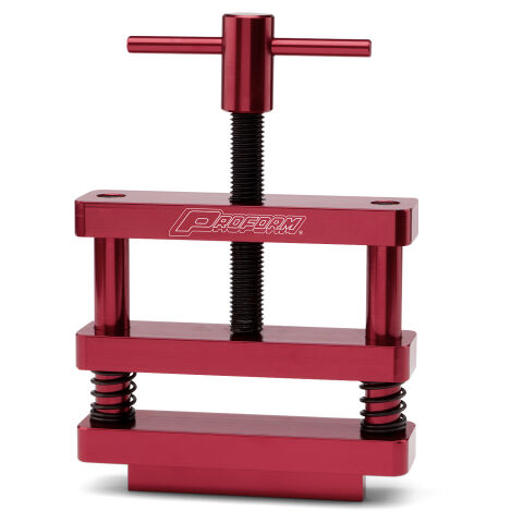 Engine Connecting Rod Vise; Standard Model; Red Anodized Aluminum Construction