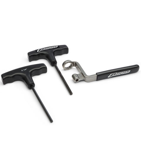 Valve Lash Wrench Set; 1/2 Inch Wrench With One 3/16 and One 1/8 Allen Wrench