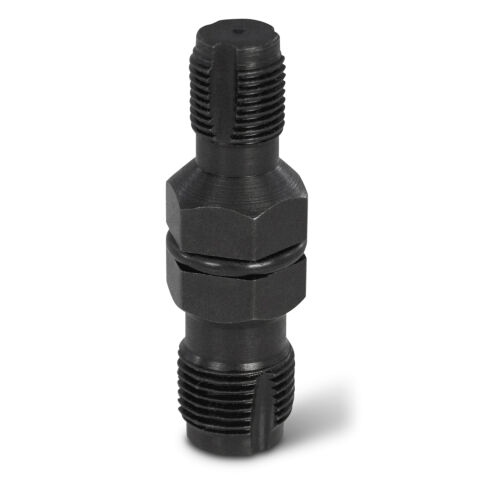 Spark Plug Thread Chaser Tool; Fits 14mm and 18mm Threads; Steel Material