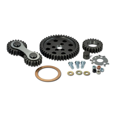Engine Timing Gear Drive; Hi-Performance Under Cover Model; Fits BB Chevy Engine