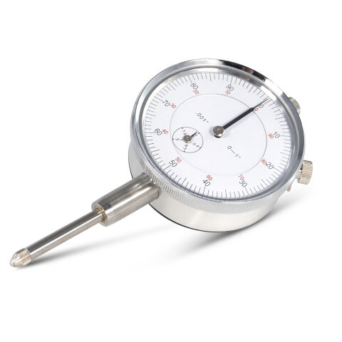 Dial Indicator; Universal Model; 0 to 1.00 Inch Range; Reads in 0.001 Increments