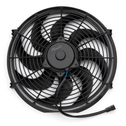 Electric Radiator Fan; Universal High Perf. S-Blade Model; 14 Inch; 1650CFM