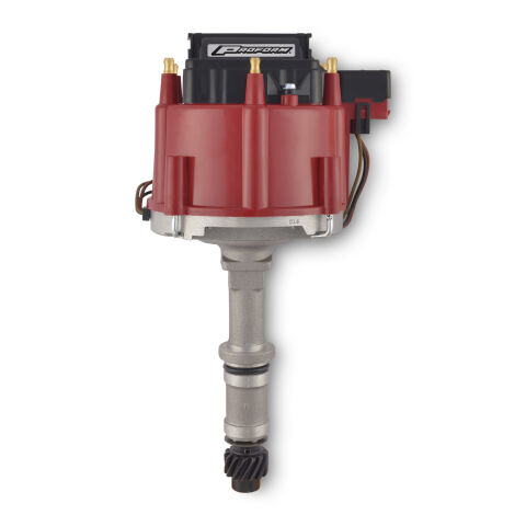 HEI Distributor; Street/Strip; Built-In Coil; Red Cap; Buick Even Fire V6 Engine