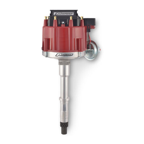 HEI Distributor; Street/Strip; Built-In Coil; Red Cap; Fits AMC V8 Engines