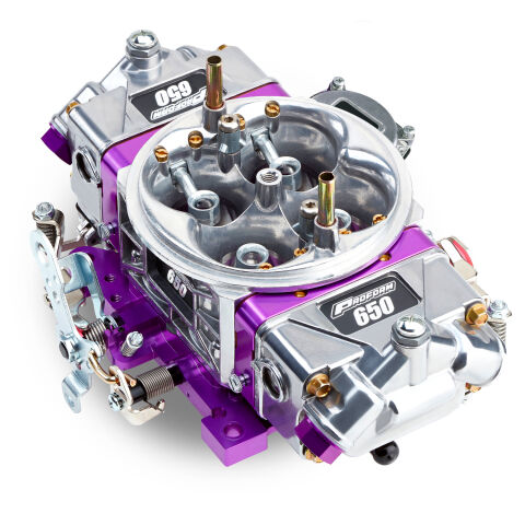 Engine Carburetor; Race Series Model; Gas; 650 CFM; Vacuum Secondaries