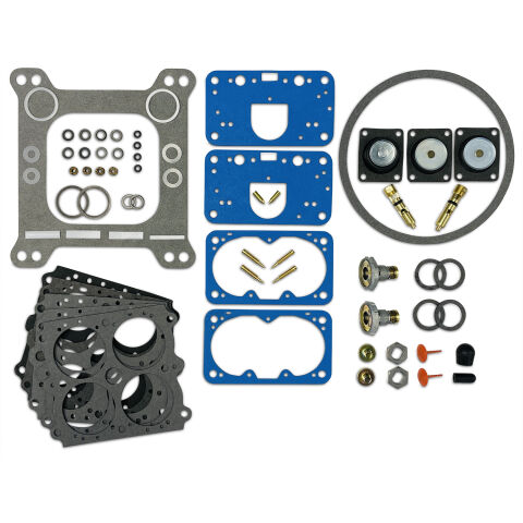 Engine Carburetor Rebuild Kit; For Holley 600-850 CFM Double-Pumper Carburetors