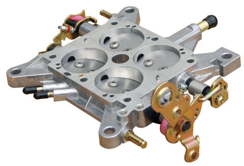 Carburetor Throttle Base Plate; 4150 Model; For 600 CFM Mechanical Sec Carb
