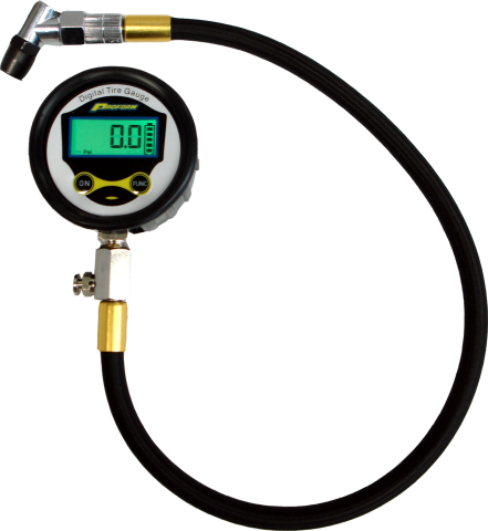 Tire Pressure Gauge; 0-60 PSI Range; 0.1 PSI Increments; Digital Display