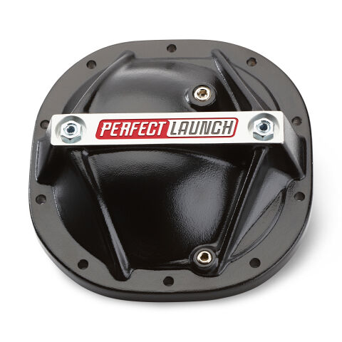 Differential Cover; 'Perfect Launch' Model; Fits Ford 8.8; Aluminum; Black